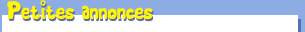 Petites annonces jardin