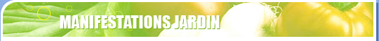 Manifestations jardin