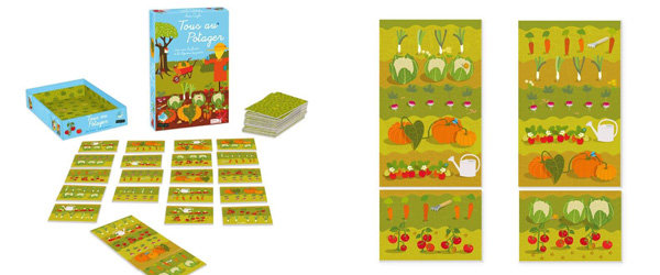 Bricolage légumes au potager