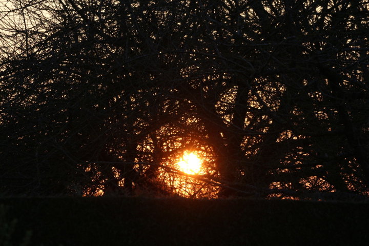 coucher de soleil