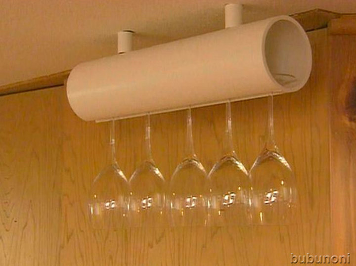 Support pour verres à vin