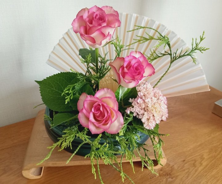 Bouquet a l'eventail