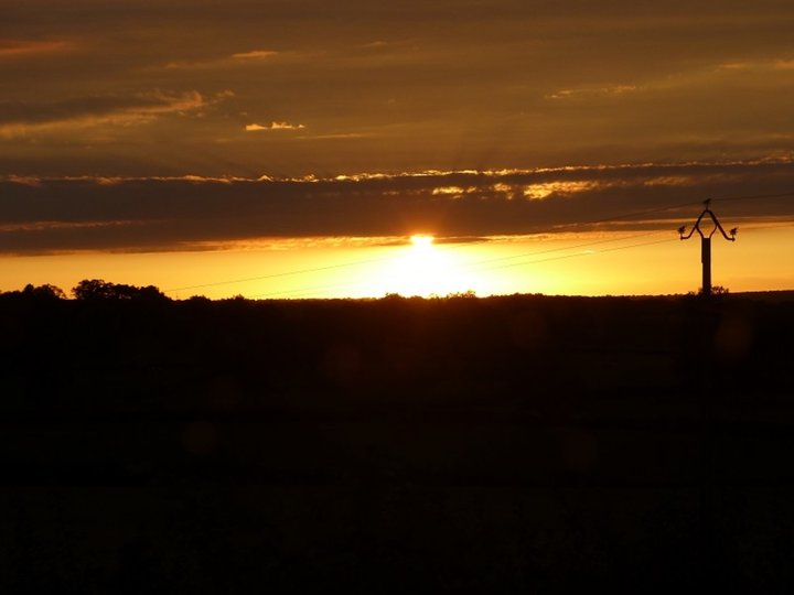 Ciel,coucher du soleil 