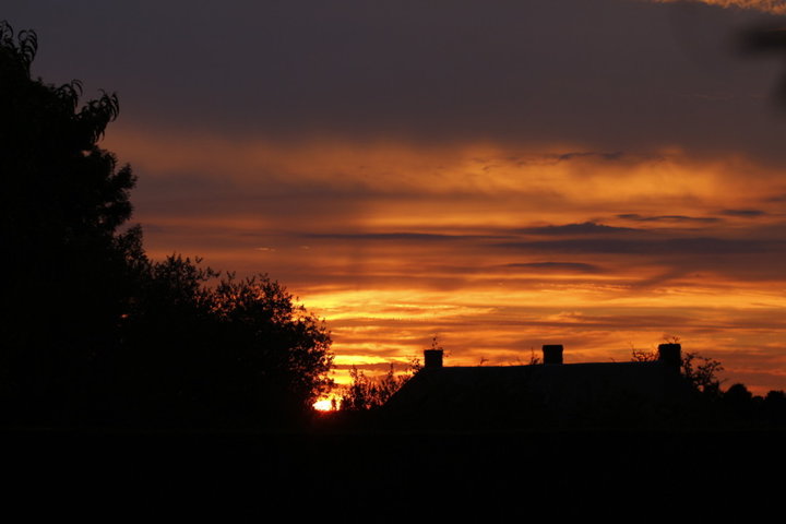 Ciel juste avant L'orage 