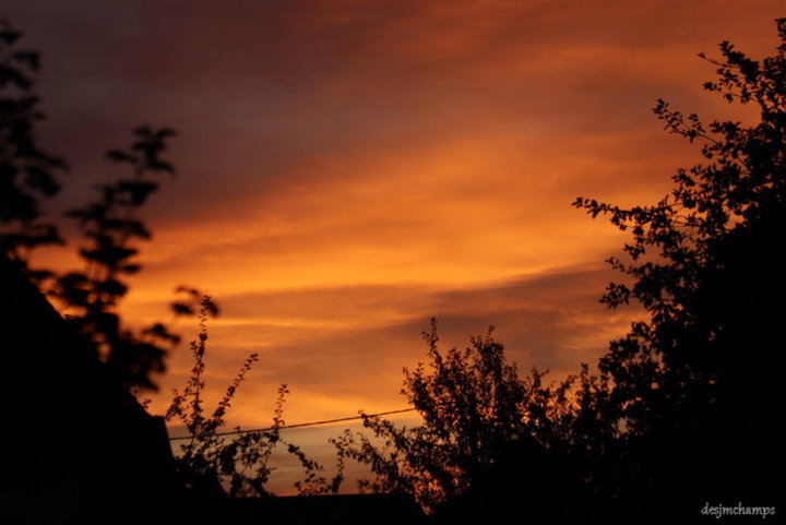 Coucher de soleil septembre 2019