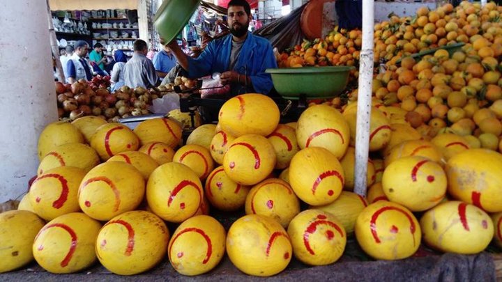 De l'humour au marché