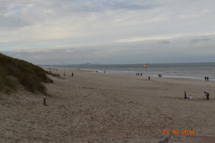 Des kilometres de sable fin