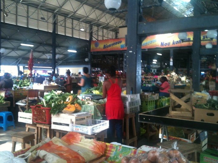 La halle de Fort de France