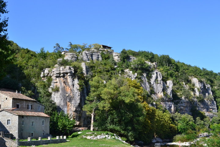 Labeaume un des nombreux village classé parmi les plus beaux village de france