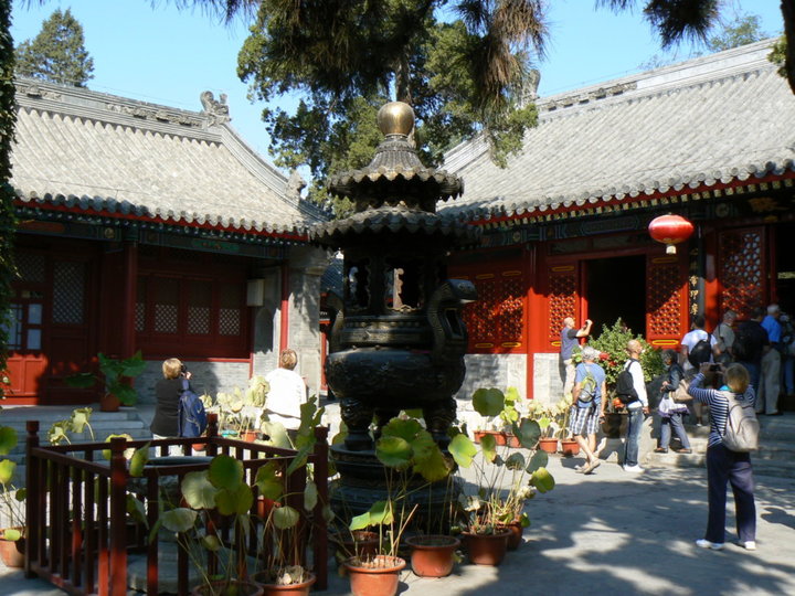Parcs et temple