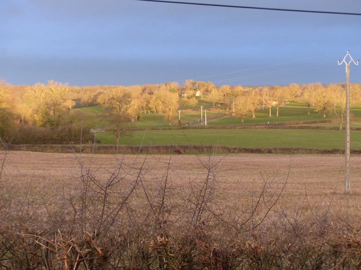 Soleil sur la vallée.