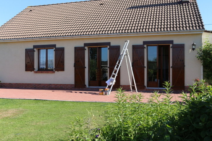 TEINTE des VOLETS ,FENETRES et PORTE-FENETRE