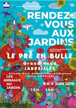 R.D.V. AU JARDIN LES 8 et 9 JUIN 2019 JABREILLES (87) SUR LE THÈME DES ANIMAUX AU JARDIN