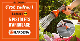 Jeu concours GARDENA