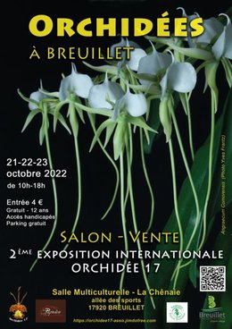 2 ieme EXPOSITION INTERNATIONALE D ORCHIDEES AU PAYS ROYANNAIS