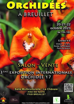 3 ieme EXPOSITION INTERNATIONALE D ORCHIDEES AU PAYS ROYANNAIS