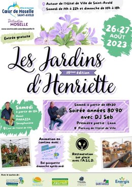 19ème édition des Jardins d'Henriette
