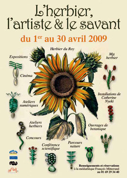 'L'herbier, l'artiste et le savant' / Les Ulis 91940 : du 1er au 30 avril 2009