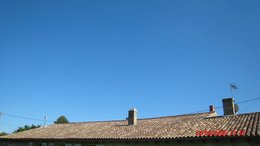 Bleu....bleu......bleu........le ciel de Gironde