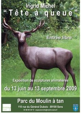 Exposition sculptures animalières