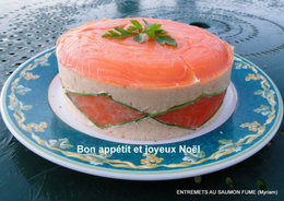 Entremets au saumon fum&eacute;