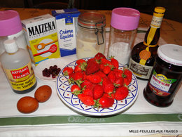 Mille-feuilles aux fraises