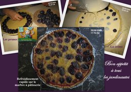 TARTE AUX PRUNES