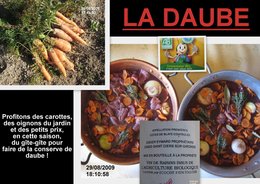 CONSERVES DE DAUBE