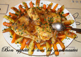 Poulet chasseur forestière