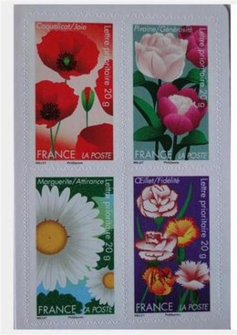 Timbres : grand choix de fruits à poster