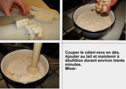 Aligot de céleri-rave