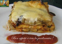 LASAGNES AUX 3 LEGUMES