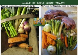 LANGUE DE BOEUF SAUCE TOMATE