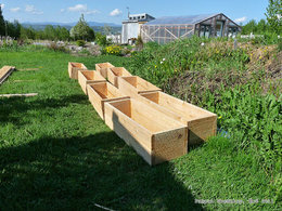 Construire des jardinières ou balconnières en bois