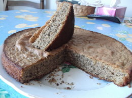 Gâteau à la farine de sarrazin ou blé noir..