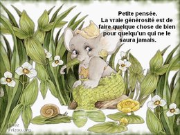La pensée du jour