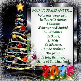 BONNE ANNEE 2015