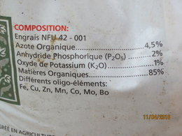 le tourteau de ricin engrais bio