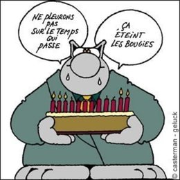 Bon anniversaire . . .