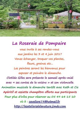 échanges et trocs à La Roseraie de Pompaire