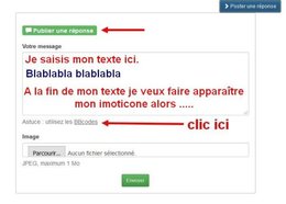 émoticones et forum