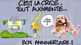 Bon anniversaire . . .