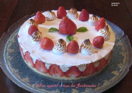 FRAISIER CREME CHIBOUST