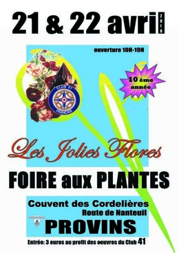 les Jolies Flores de Provins Foire aux plantes 2018