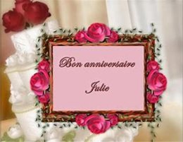 Bon anniversaire . . .