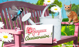 Bon anniversaire . . .