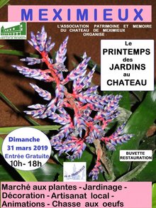 Printemps des Jardins au Château de Meximieux