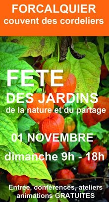 Fête des jardins de la nature et du partage