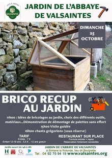 Brico recup au jardin