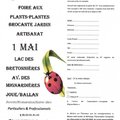 Foire aux plants-plantes/Brocante du jardin/Artisanat (BALLAN MIRE, 37)